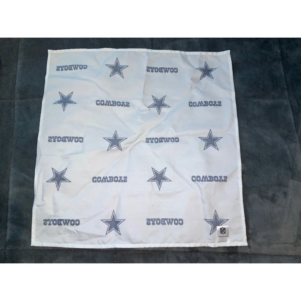 NFL Dallas‎ Cowboys Boelter Brands Fabric Napkin Squares Quilting Craft Material